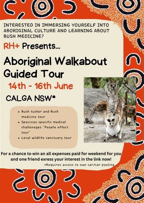 Aboriginal Walkabout Guided Tour Walkabout Park Wildlife Sanctuary