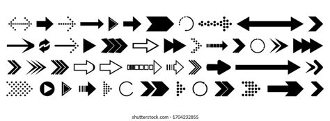 Right Arrow Pictogram Ai Royalty Free Stock Svg Vector