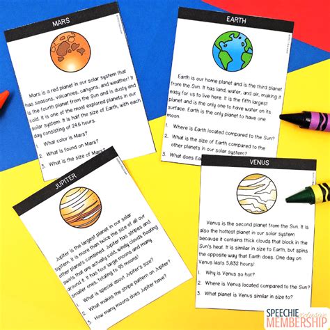 Space Thematic Unit For Speech Therapy Speechiexclusive