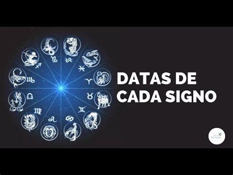 Signos De Cada M S Datas De Cada Signo Descubra O Seu Youtube De