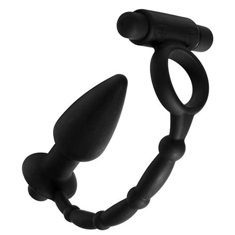 Anello Fallico Con Dildo Anale Vibrante Viaticus 50sfumature