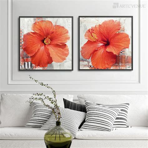 Hibiscus Flower Wall Decor Shelly Lighting