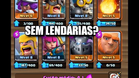 O MELHOR DECK SEM LENDÁRIAS PARA ARENA 7 ARENA E EM DIANTE YouTube