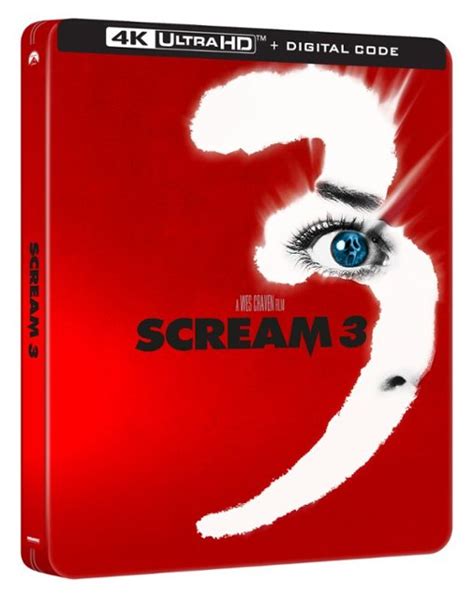 Scream 3 Steelbook Includes Digital Copy 4k Ultra Hd Blu Ray