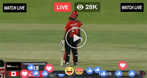 ICC Mens T20 World Cup Warm Up Match 2024 Live Today CAN Vs NEP Live