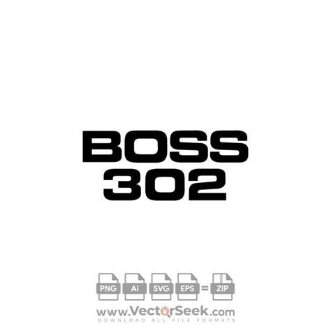 Boss 302 Logo Vector Ai Png Svg Eps Free Download