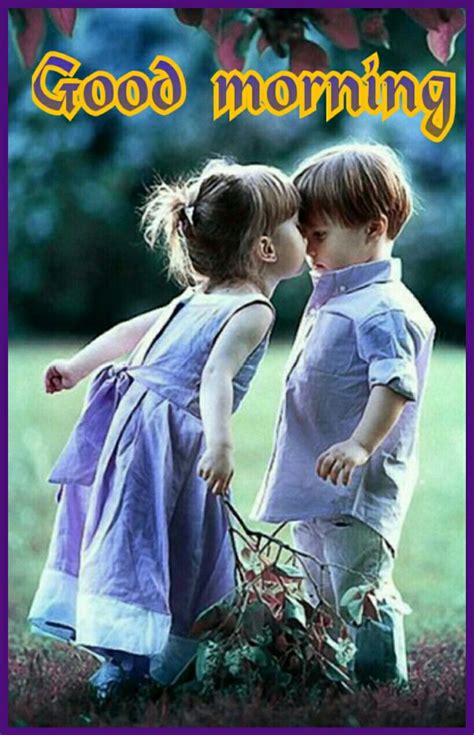 Good Morning Saved By Sriram Cute Baby Couple Cute Couple Wallpaper