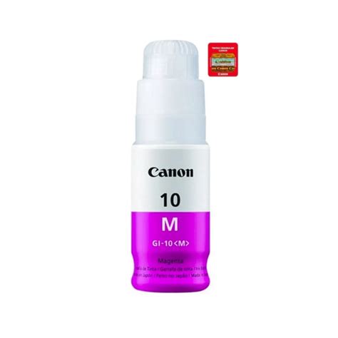 Botella De Tinta Canon Magenta GI 10 M