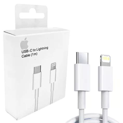 Cable Usb C Dex Cabo Lightning Con Salida Usb C Blanco Con Entrada