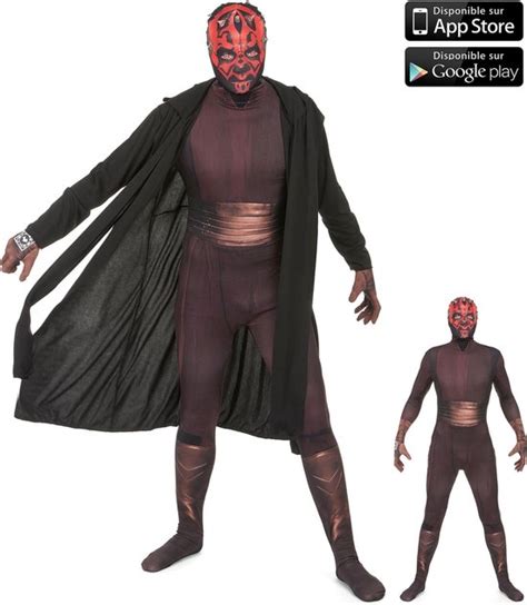 Morphsuit™ Darth Maul Zapper Secondskin Verkleedkleding 176184