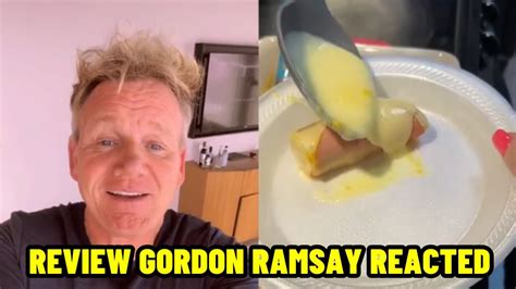 Gordon Ramsay With Josh Momma I Would Not Suggest This Dish For