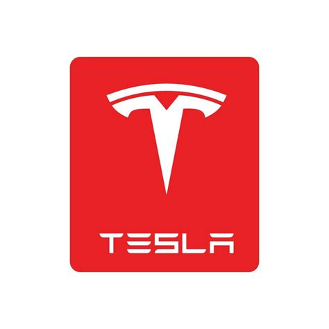 Tesla logo editorial vector 22424228 Vector Art at Vecteezy