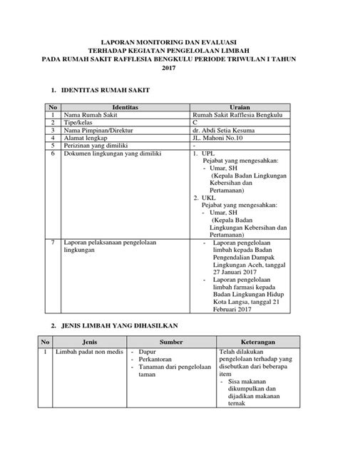 Laporan Kegiatan Monitoring Analisis Dan Rencana Tindak Lanjut Ukp Riset