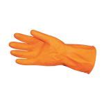 GuestSupply US Impact Neoprene Latex Blend Flock Lined Latex Gloves