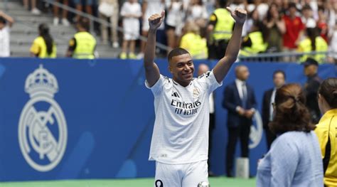 El primer día de Mbappé en el Real Madrid Hoy se realiza mi sueño