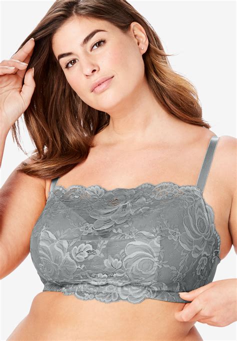 Lace Wireless Cami Bra By Comfort Choice® Plus Size Wireless Bras