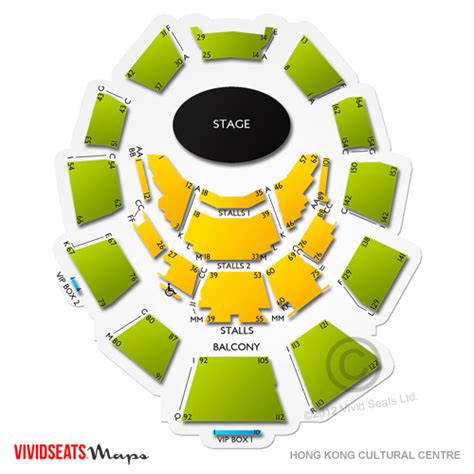 Hong Kong Cultural Centre Seating Chart Vivid Seats