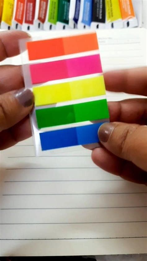 Paramita Das On Instagram Sticky Note Decoration For Project Drawing