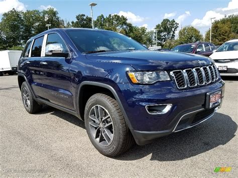 2018 True Blue Pearl Jeep Grand Cherokee Limited 4x4 122426279