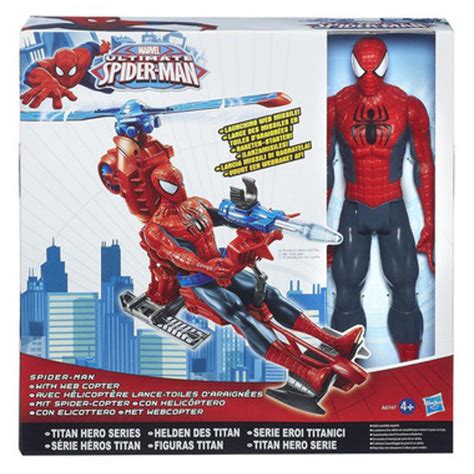 Marvel Spiderman Figurka Kolekcjonerska Spidercopter Hasbro