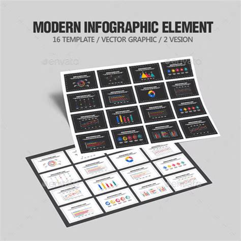 Modern Infographic Element MasterBundles