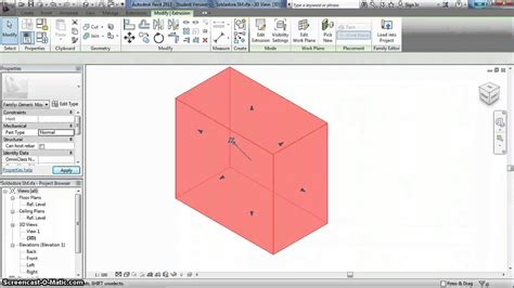 Tutorial creación de familias en Revit desde cero 1 YouTube