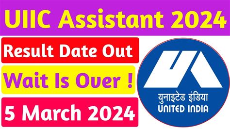 Uiic Assistant Result 2024 Uiic Assistant Expected Cut Off 2024