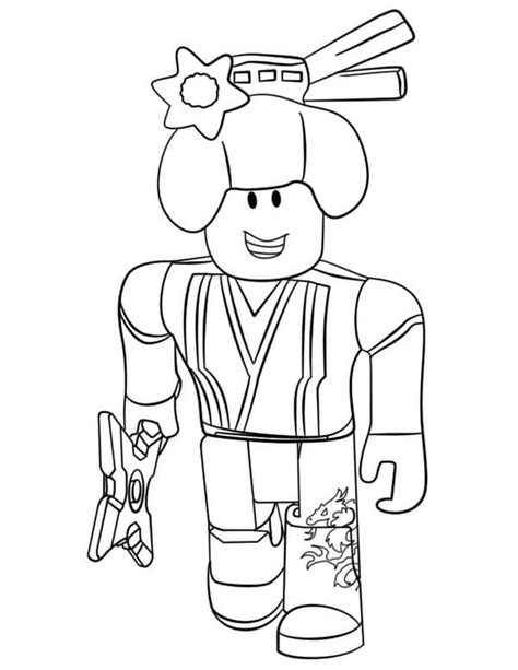 Dibujos Para Colorear Roblox Imprima Gratis En L Nea Dibujos De Colorear