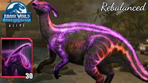 PARASAUROLOPHUS LUX Lvl 30 First Look 3 5 Rebalanced Legendary Coin