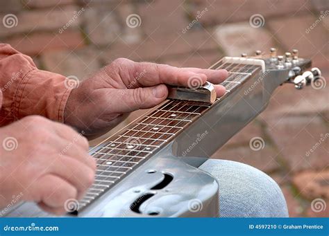 Steel Guitar Player Stock Photo Image Of Music Nail 4597210