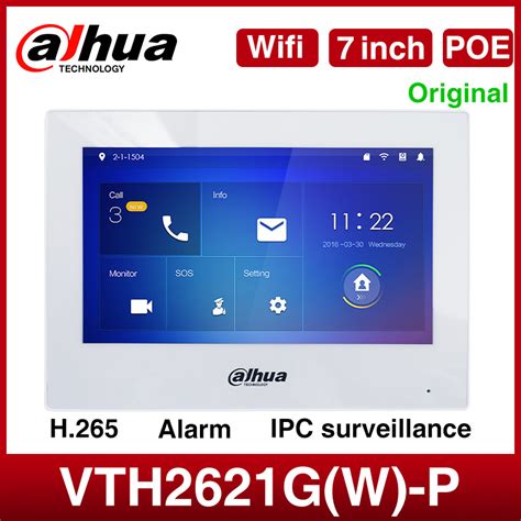 Dahua WiFi IP Indoor Monitor 7inch Video Intercom Doorbell Wireless