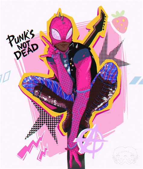 Spider Punk Fanart By Netunokinoart On Deviantart