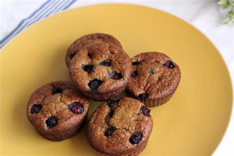 Muffins Deliciosos De Banana E Mirtilos Ideias Sobremesas E Receitas