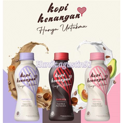 Jual Kopi Kenangan Instan Minuman Kopi Kenangan Kopi Kenangan Botol