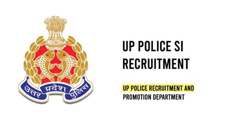 Up Police Si Application 2021 Uttar Pradesh Police Recruitment