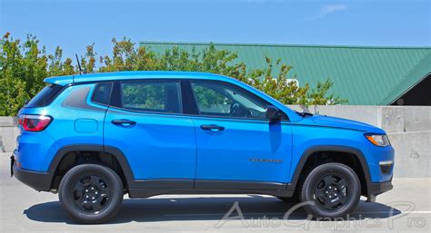 Jeep Compass Stripes Altitude Decal Vinyl Graphics Upper Body