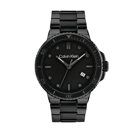 Calvin Klein Sport Black Dial Black Bracelet Tsaldarisgr