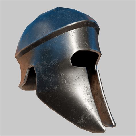 Spartan Helmet 3d Model By Simple3d