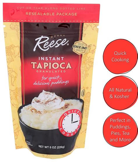 Reese Instant Quick Cooking Tapioca 8oz Pack Of 3 Buy Online Now