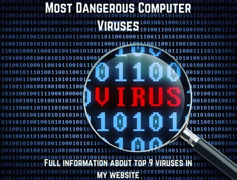 Worlds Most Dangerous Computer Viruses Computer Virus Computer