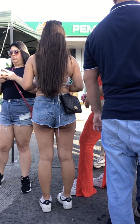 Cute Latina Showing Cheeks Short Shorts Volleyball Forum