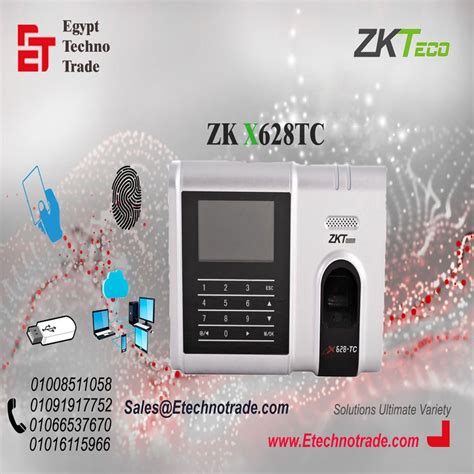 اجهزه بصمه حضور وانصراف ZKTeco X628tc Egypt Techno Trade