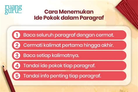 Pengertian Ide Pokok Bacaan Cara Menentukannya Dalam Paragraf