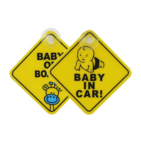 Car Styling Baby On Board Car Stickers Cartoon Creative Kids On Board ...