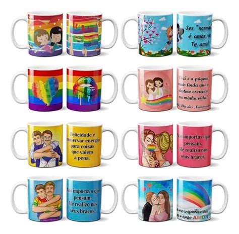 Artes Lgbt Sublimação Mockups Orgulho Gay Estampas Canecas MercadoLivre