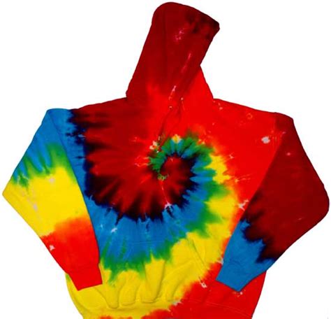 Sweatshirt Hoodie Rainbow Youth Spiral