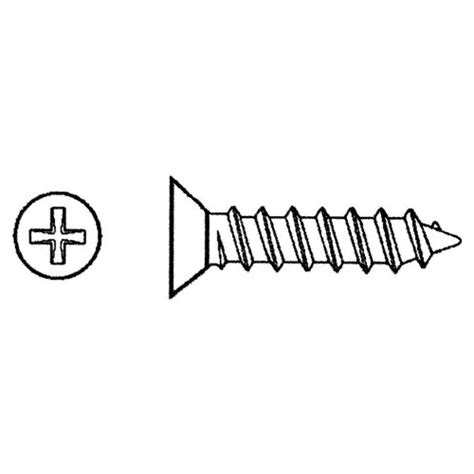 AIH Alaska Industrial Hardware BBI 790054 PC Self Tapping Screw 8