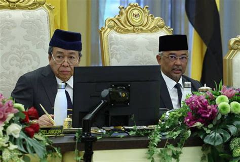 Agong Berangkat Hadir Hari Kedua Mesyuarat Majlis Raja Raja Ke 261