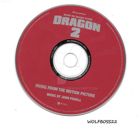 How to train your Dragon 2 Soundtrack CD by wolfboss22 on DeviantArt