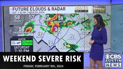 Strong To Severe Storms Possible Saturday Pm Sunday Am Chiksclips Friday February 9th